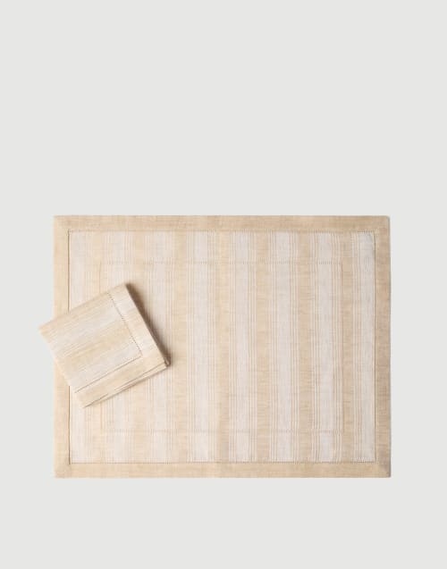 BRUNELLO CUCINELLI テーブルクロス＆ナフキン テーブルリネンとテーブルクロス | Brunello Cucinelli