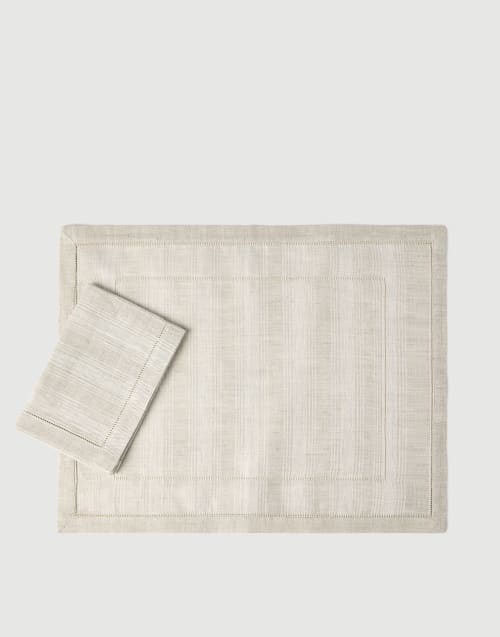 BRUNELLO CUCINELLI テーブルクロス＆ナフキン テーブルリネンとテーブルクロス | Brunello Cucinelli