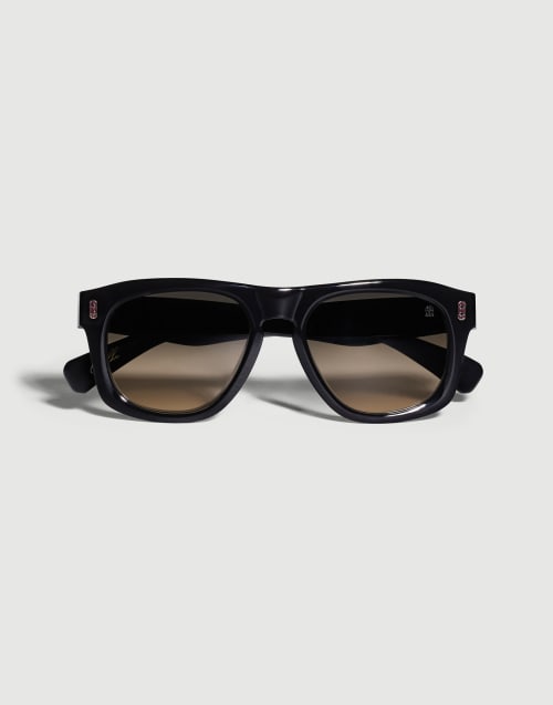 Alke 18k gold-plated sunglasses Black Eyewear - Brunello Cucinelli