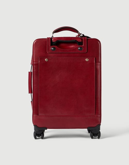 Valise trolley en veau nuancé Jarre Homme - Brunello Cucinelli