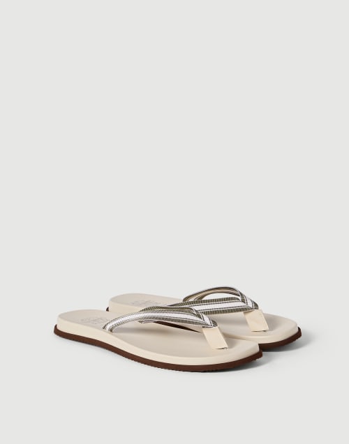 Mules Pool Panama Homme - Brunello Cucinelli