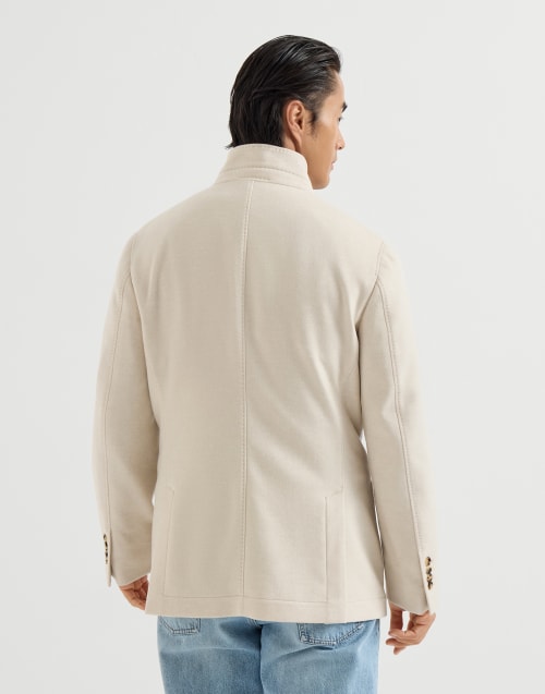 メンズ 向け サンド ジャケット風アウターウェア | Brunello Cucinelli