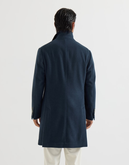 ブルネロクチネリ　カシミヤコート　サイズ42 メンズ 向け アヴィオブルー カシミヤクロス コート | Brunello Cucinelli