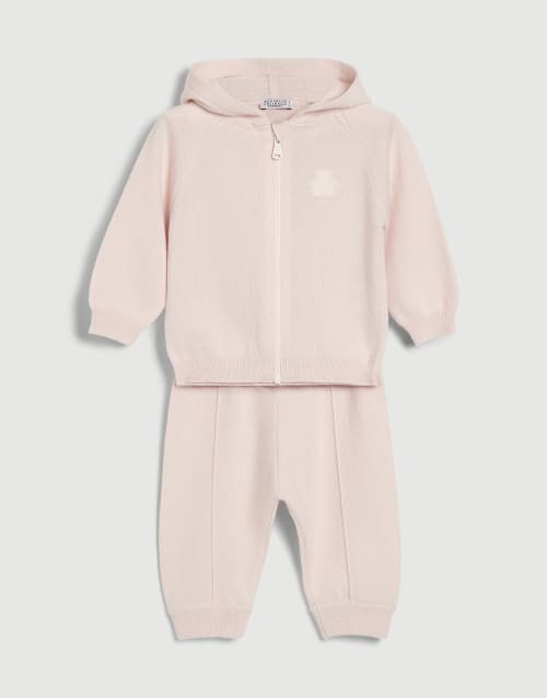 伯尼小熊幼童针织套装 粉红色 幼童 - Brunello Cucinelli