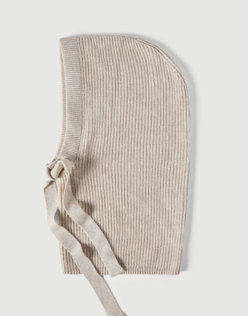 Cashmere knit balaclava Panama Woman - Brunello Cucinelli