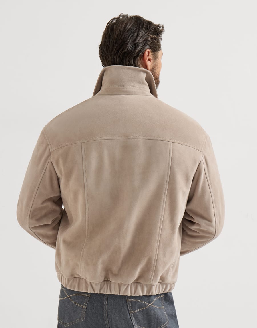 Blouson aus Veloursleder Yuta Herren - Brunello Cucinelli