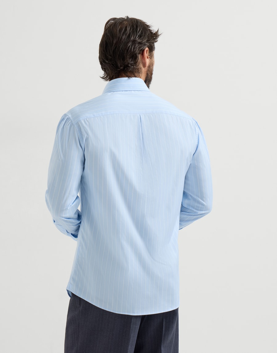 Button-down collar shirt Azure Man - Brunello Cucinelli