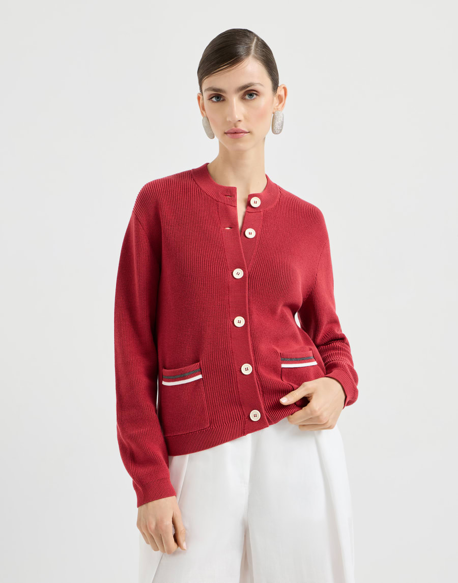 Cotton cardigan Ruby Woman - Brunello Cucinelli