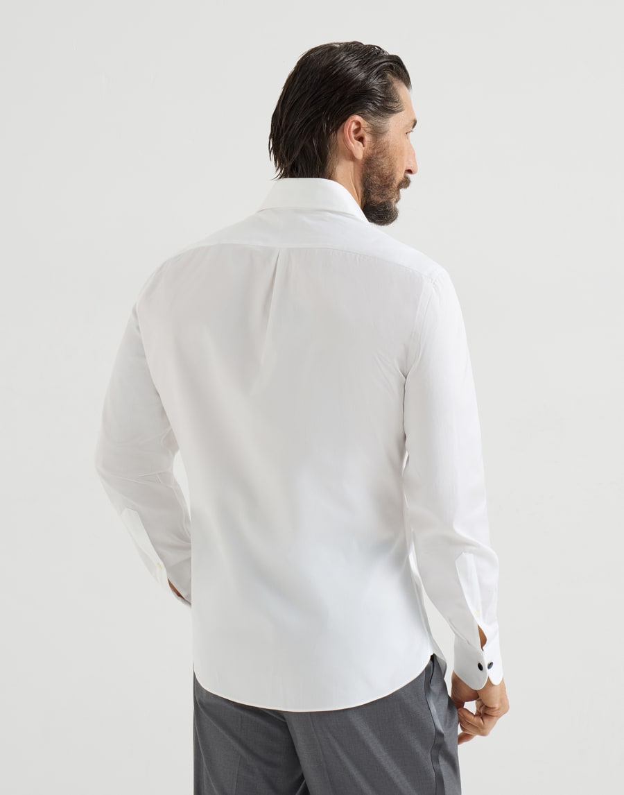 Twill shirt White Man - Brunello Cucinelli