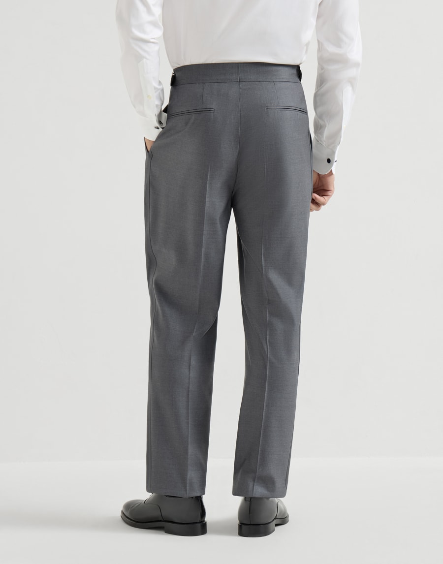 Tuxedo trousers Medium Grey Man - Brunello Cucinelli