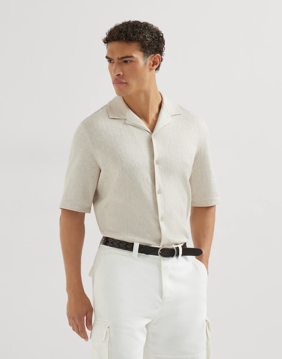 ショートスリーブシャツ パナマ メンズ - Brunello Cucinelli