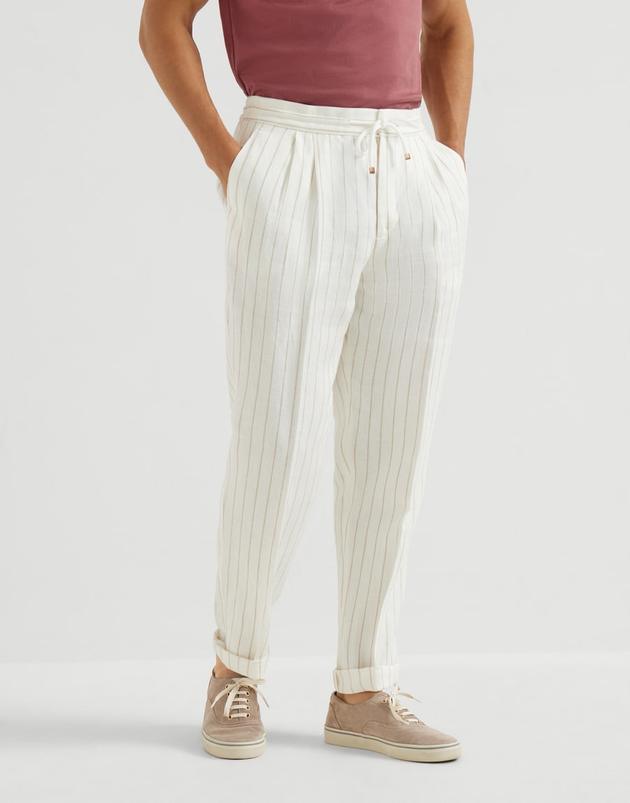 Twill trousers Panama Man - Brunello Cucinelli