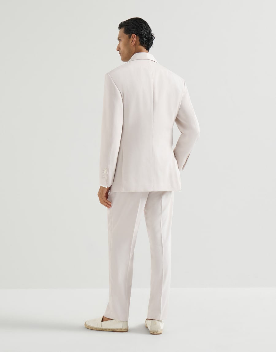 Délavé silk twill tuxedo Panama Man - Brunello Cucinelli