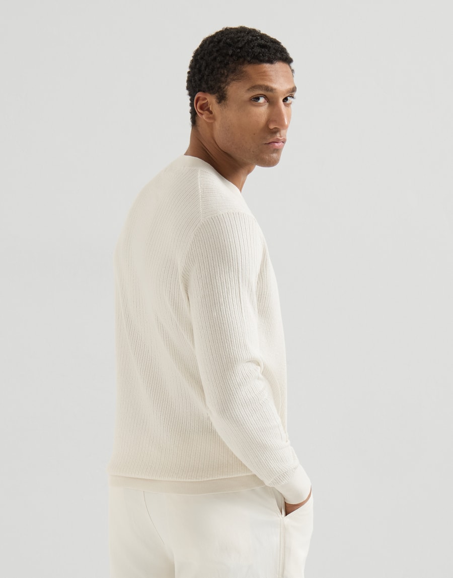 Cotton lightweight sweater White Man - Brunello Cucinelli