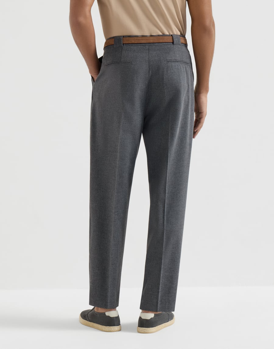 핀턱 팬츠 앤트러사이트 남성 - Brunello Cucinelli