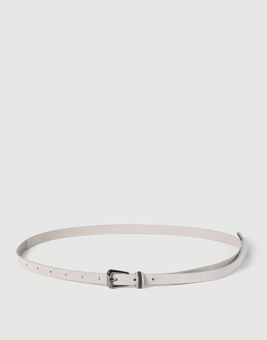 Suede belt Buff Woman - Brunello Cucinelli