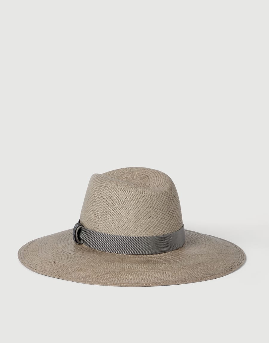 Straw fedora Brown Woman - Brunello Cucinelli