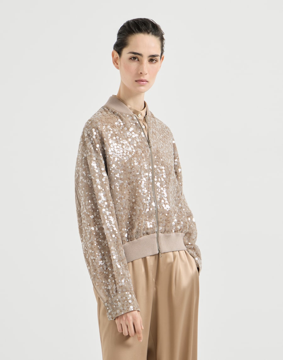 Кардиган Dazzling Mirage Веревка Женщина - Brunello Cucinelli