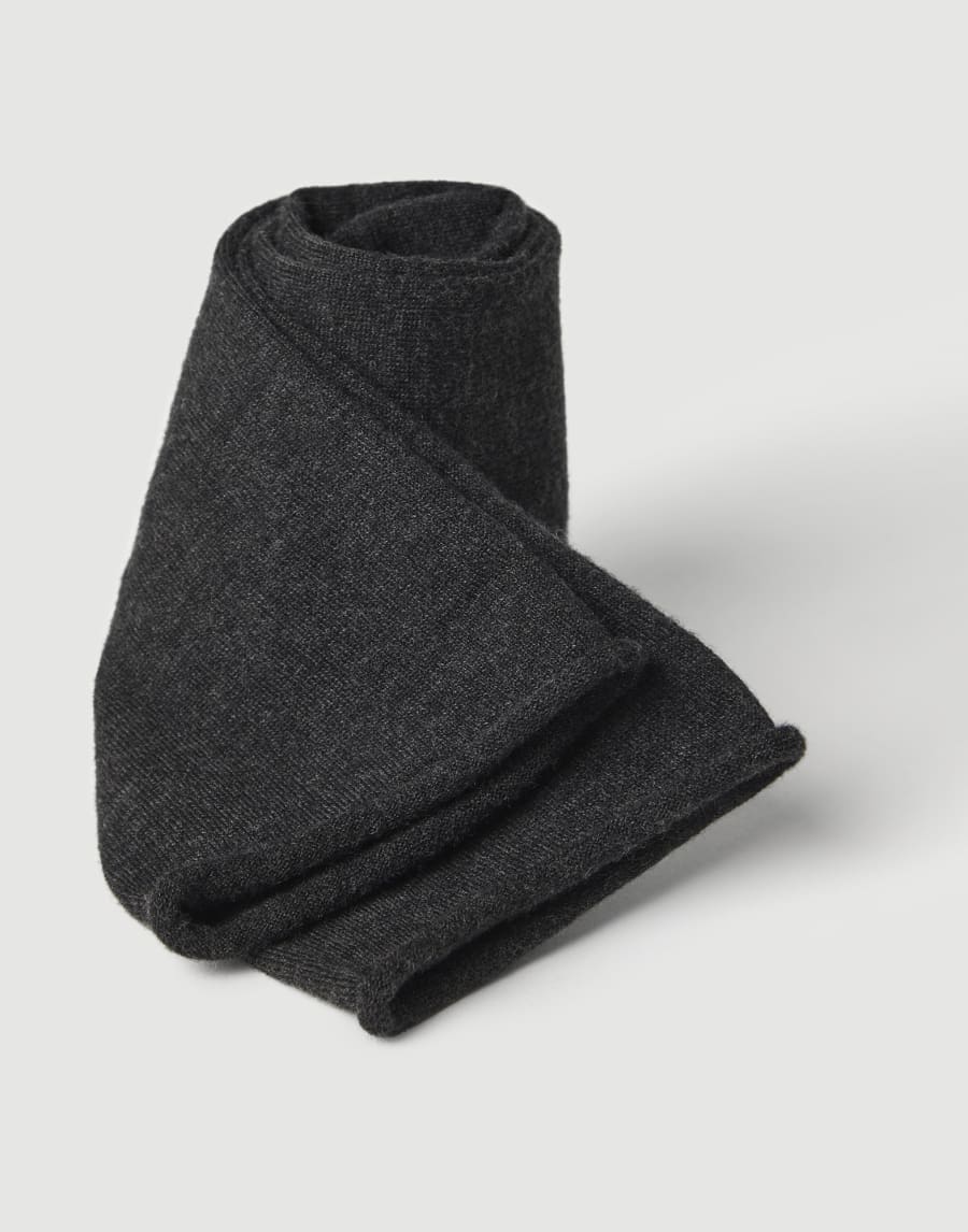 Cashmere knit socks Lignite Grey Woman - Brunello Cucinelli
