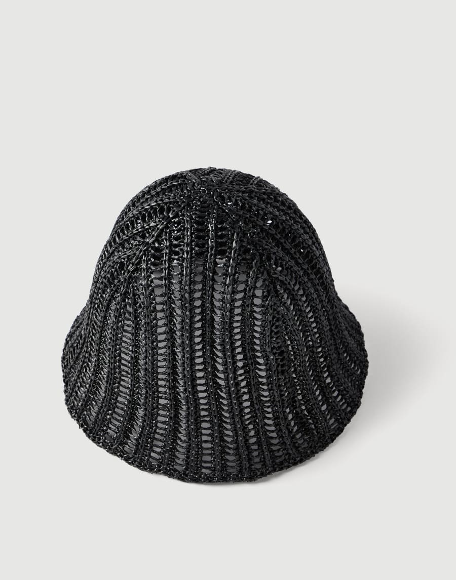 Gorro Bucket Negro Mujer - Brunello Cucinelli