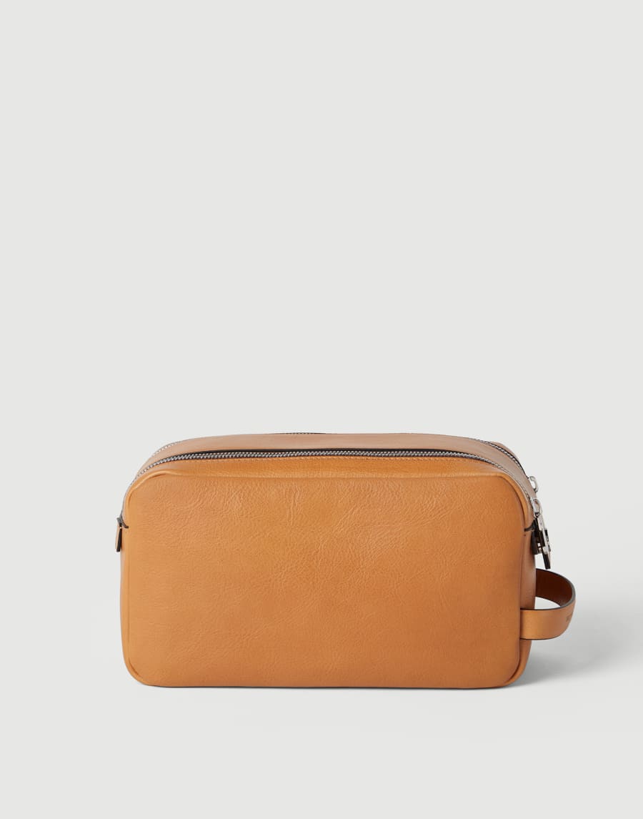 Mini porte-cartes en alligator Nature Homme - Brunello Cucinelli