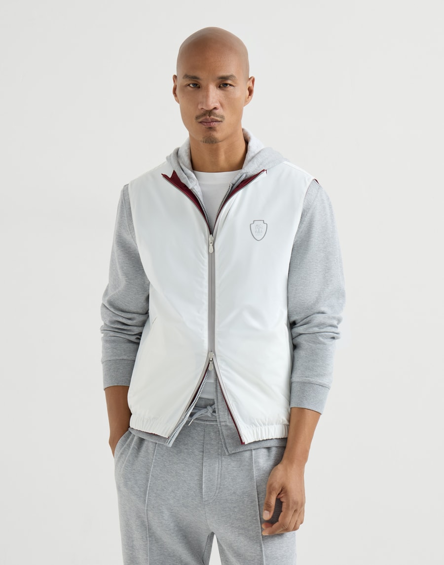 Reversible nylon vest White Man - Brunello Cucinelli