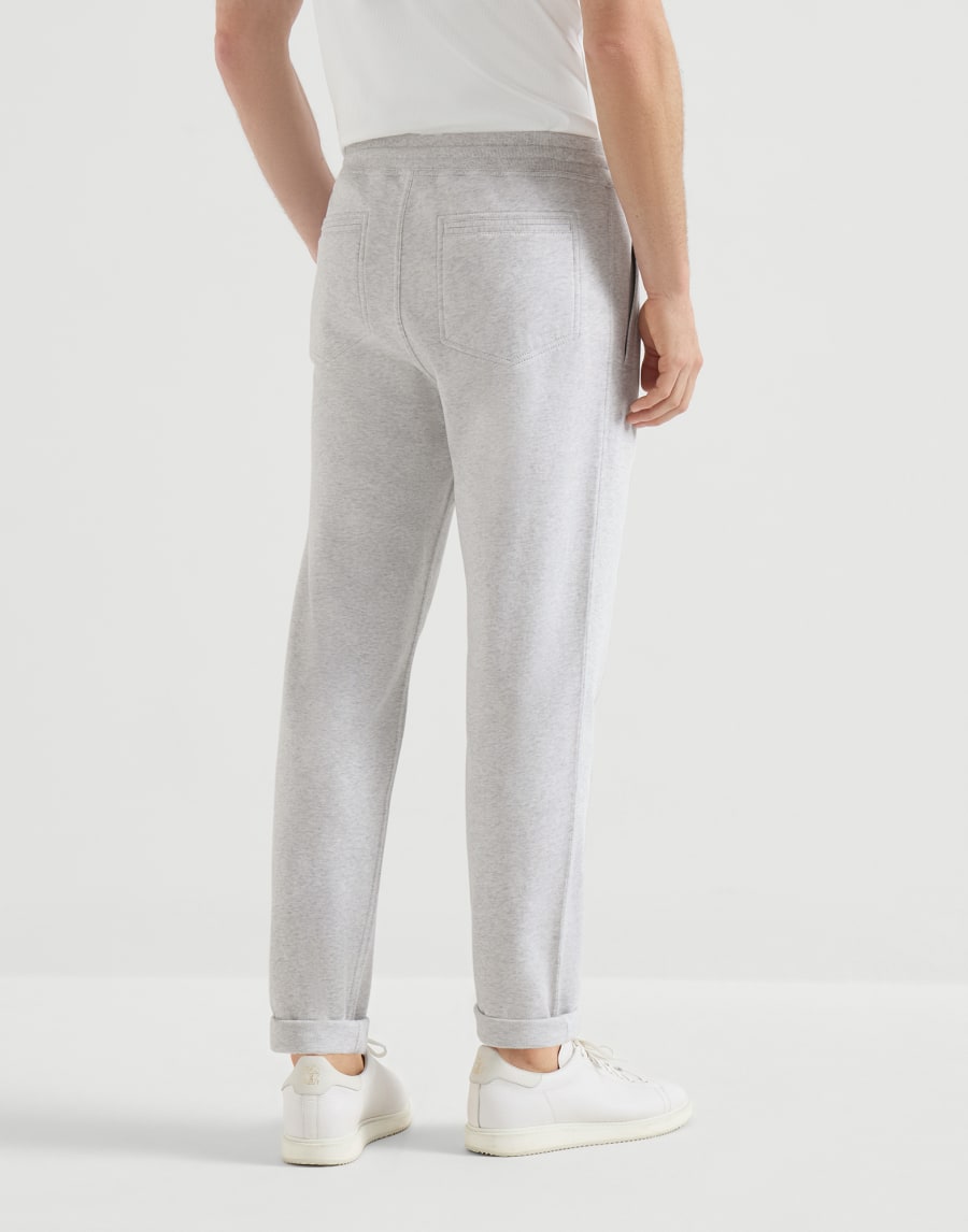 卫衣裤 珠光灰 男款 - Brunello Cucinelli