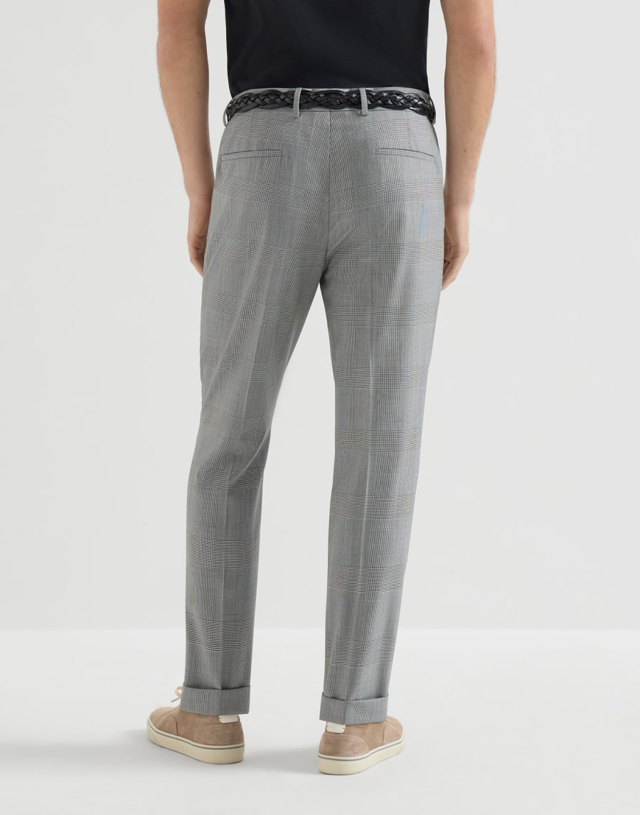 Prince of Wales trousers Grey Man - Brunello Cucinelli