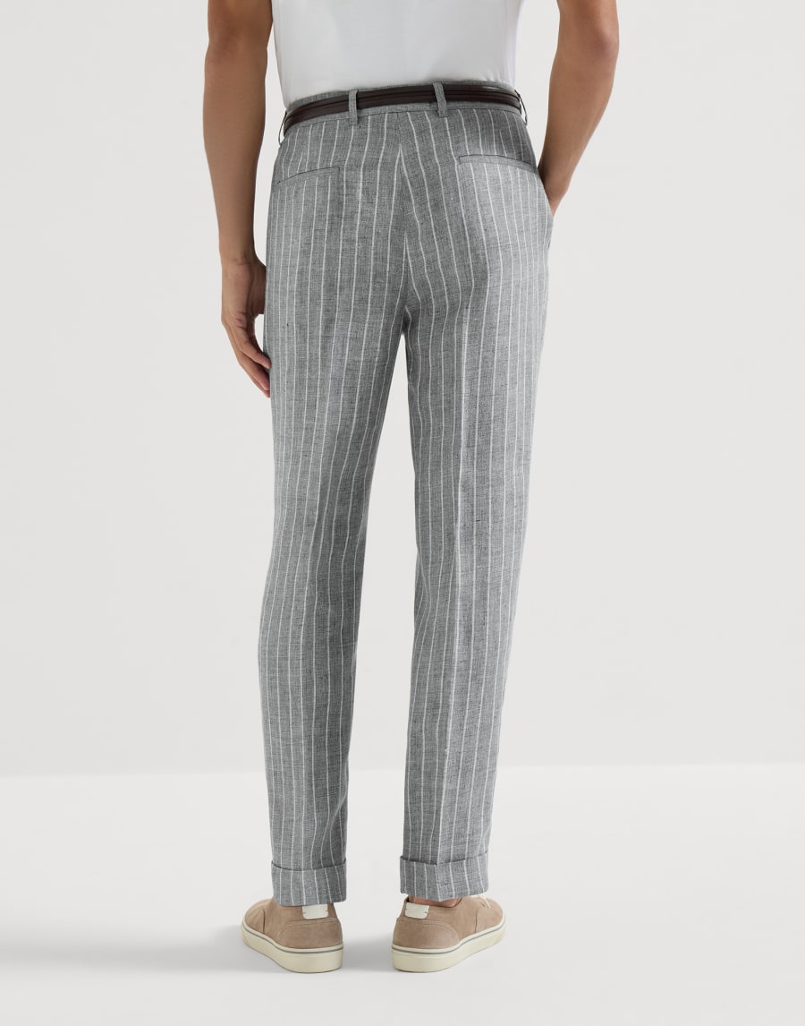 Twill trousers Medium Grey Man - Brunello Cucinelli