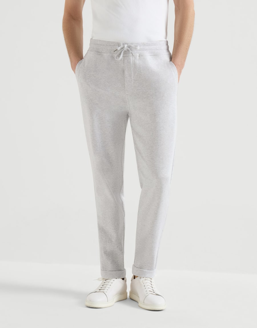 卫衣裤 珠光灰 男款 - Brunello Cucinelli