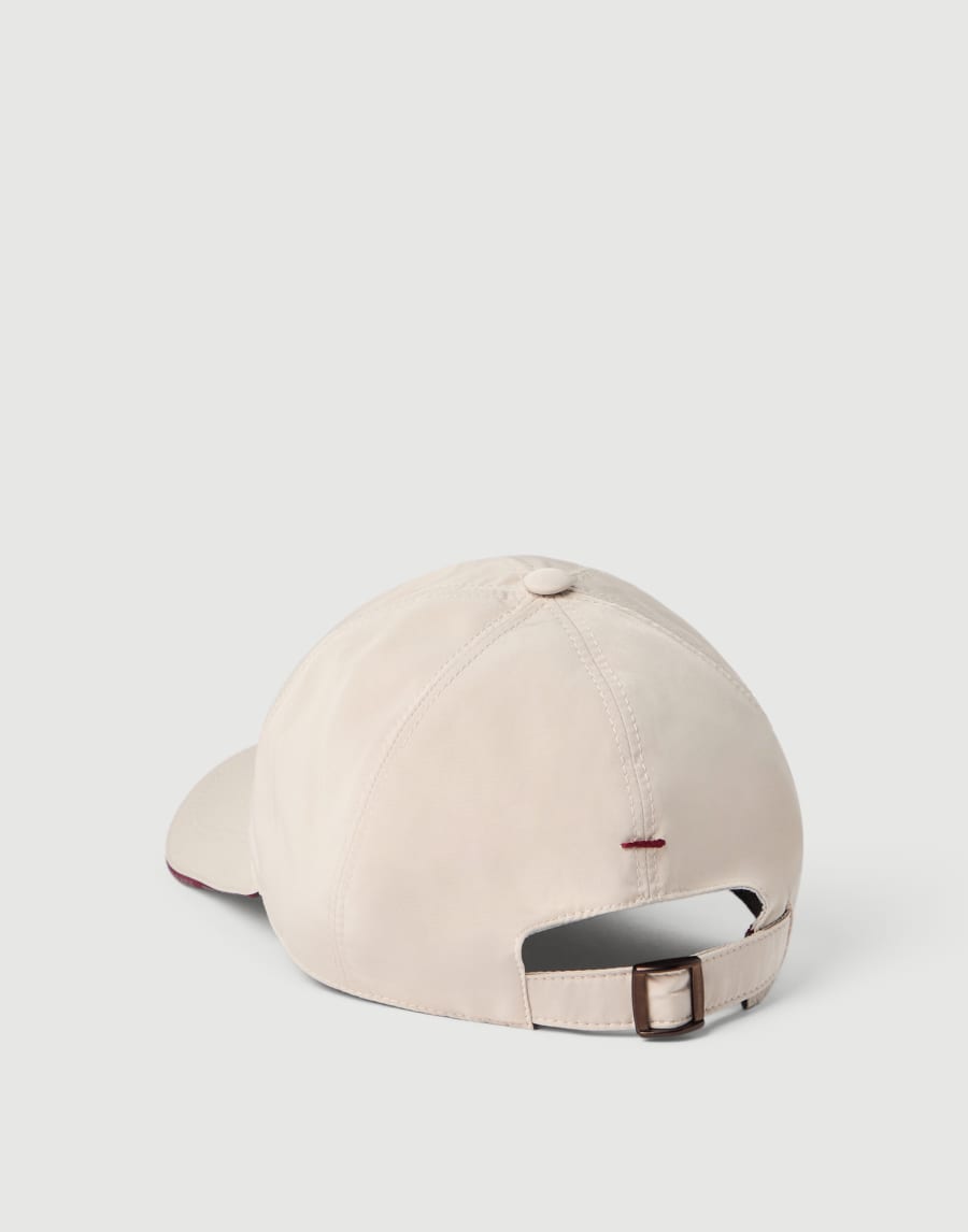 Baseball cap with logo Panama Man - Brunello Cucinelli