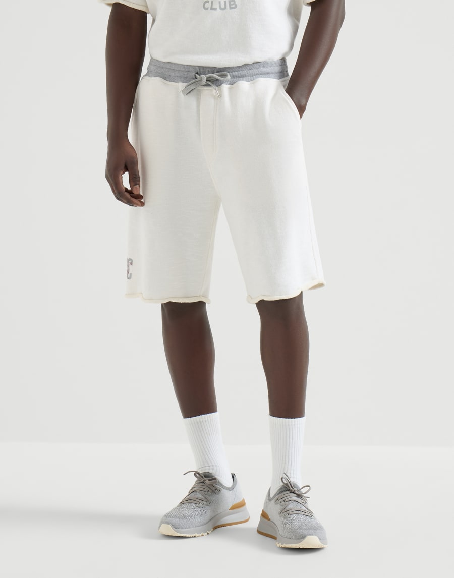 スウェット バミューダパンツ パナマ メンズ - Brunello Cucinelli