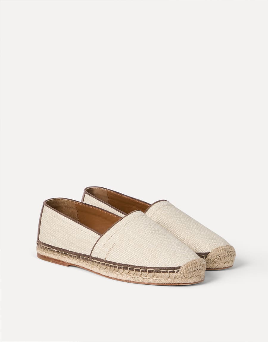Espadrilles Ecru Man - Brunello Cucinelli