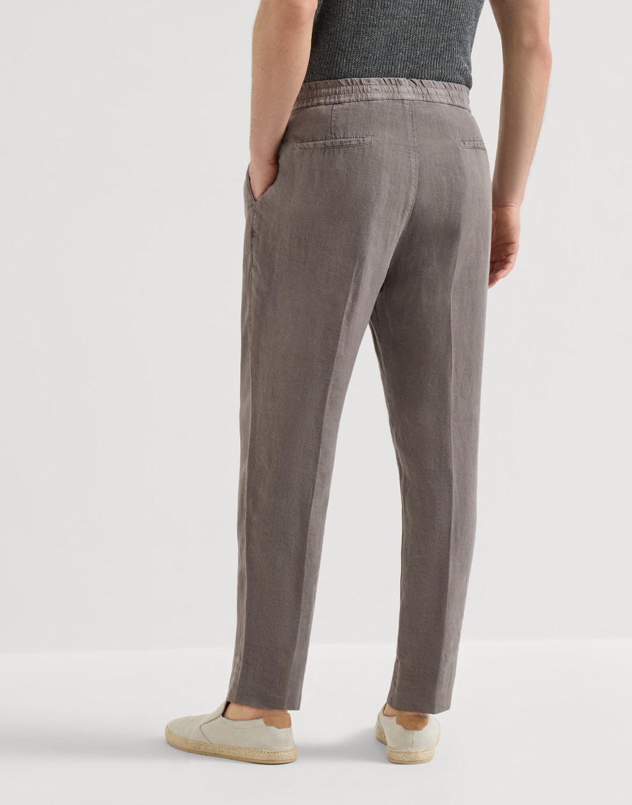 Pantalone con coulisse Nocciola Uomo - Brunello Cucinelli