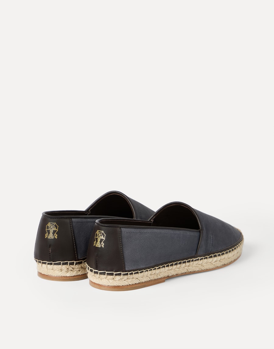 Calfskin espadrilles Denim Man - Brunello Cucinelli