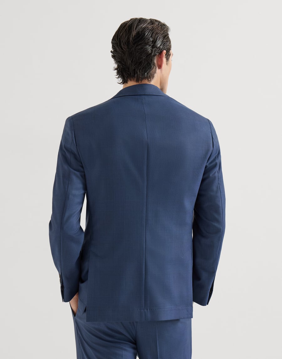 Prince of Wales blazer Blue Man - Brunello Cucinelli