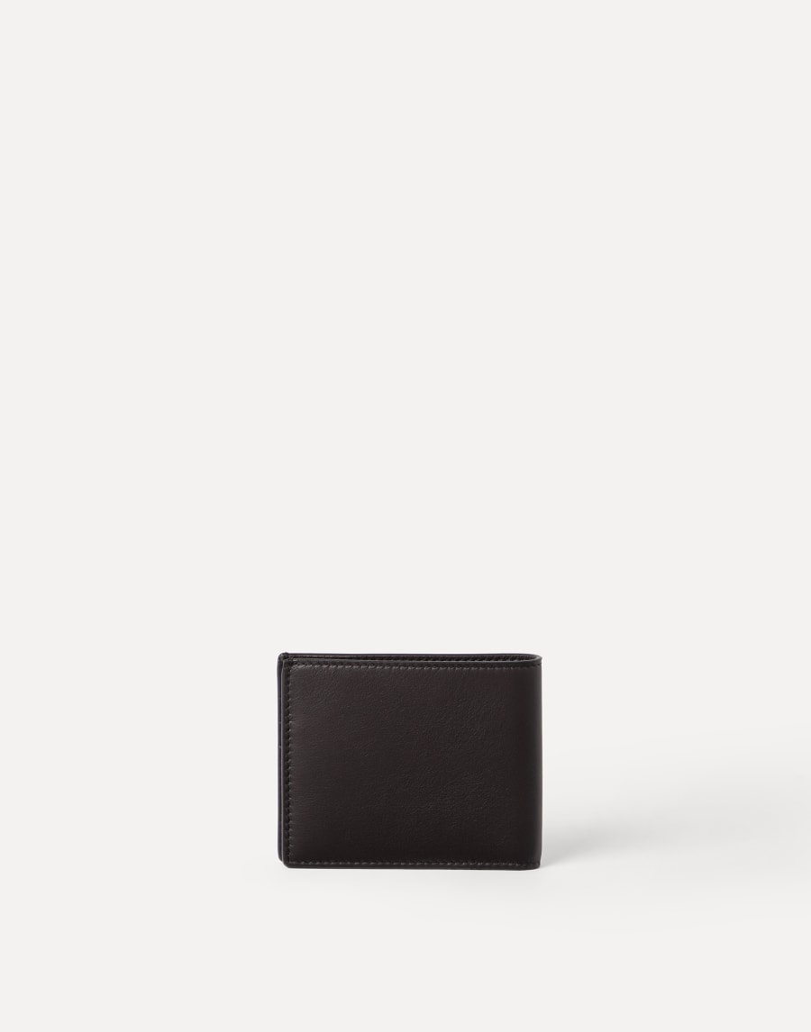 Calfskin wallet Rust Brown Man - Brunello Cucinelli