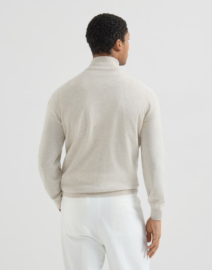 Cashmere cardigan Beige Man - Brunello Cucinelli