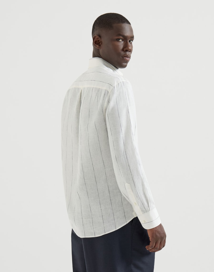 Shirt with chest pocket Panama Man - Brunello Cucinelli