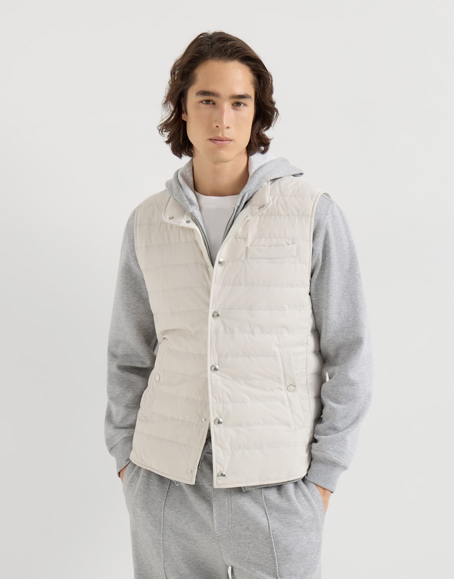 タフタ ダウンジャケット パナマ メンズ - Brunello Cucinelli