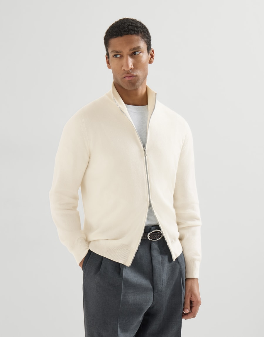 Cashmere cardigan Panama Man - Brunello Cucinelli