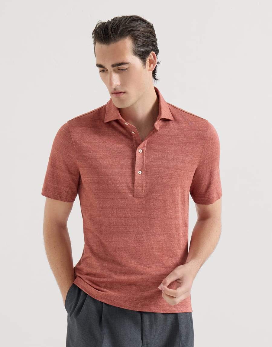 Polo de jersey Tinaja Hombre - Brunello Cucinelli