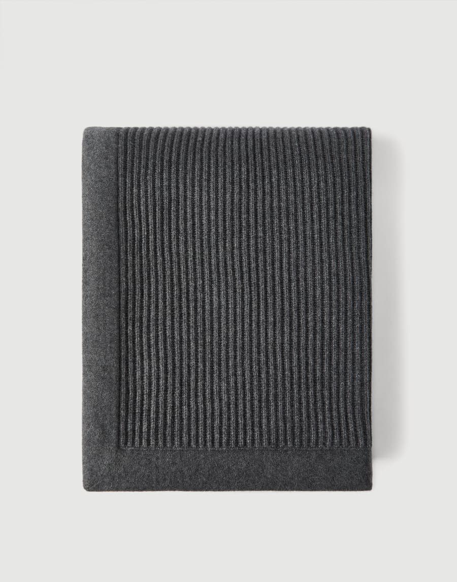 Knit blanket Lead Lifestyle - Brunello Cucinelli