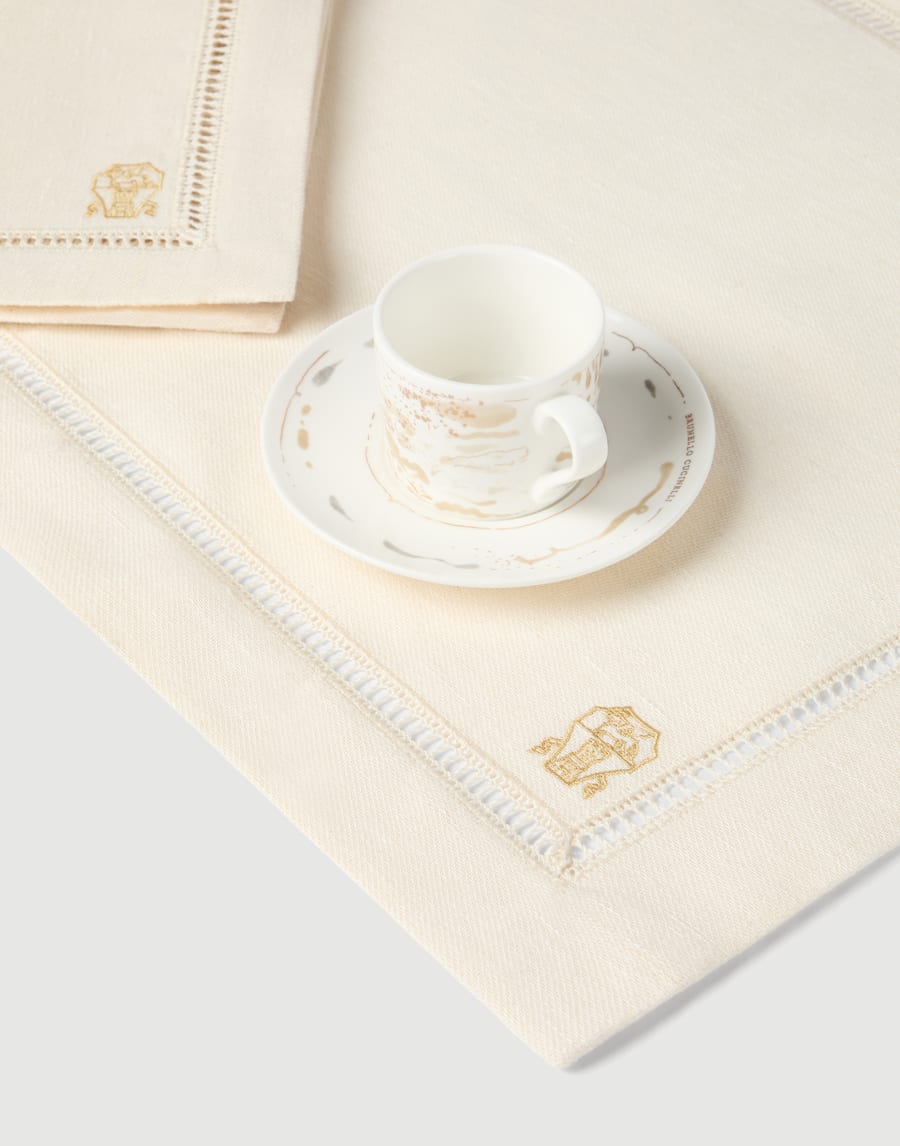 Placemat and napkin set Natural Lifestyle - Brunello Cucinelli