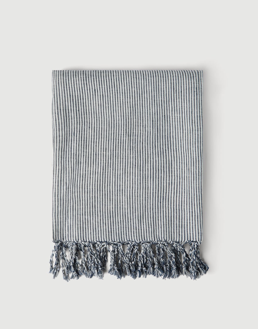 Lightweight throw Blue Lifestyle - Brunello Cucinelli