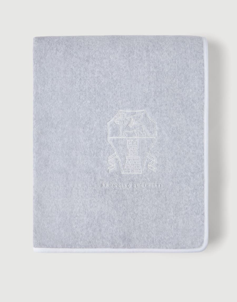 Terrycloth towel Grey Lifestyle - Brunello Cucinelli