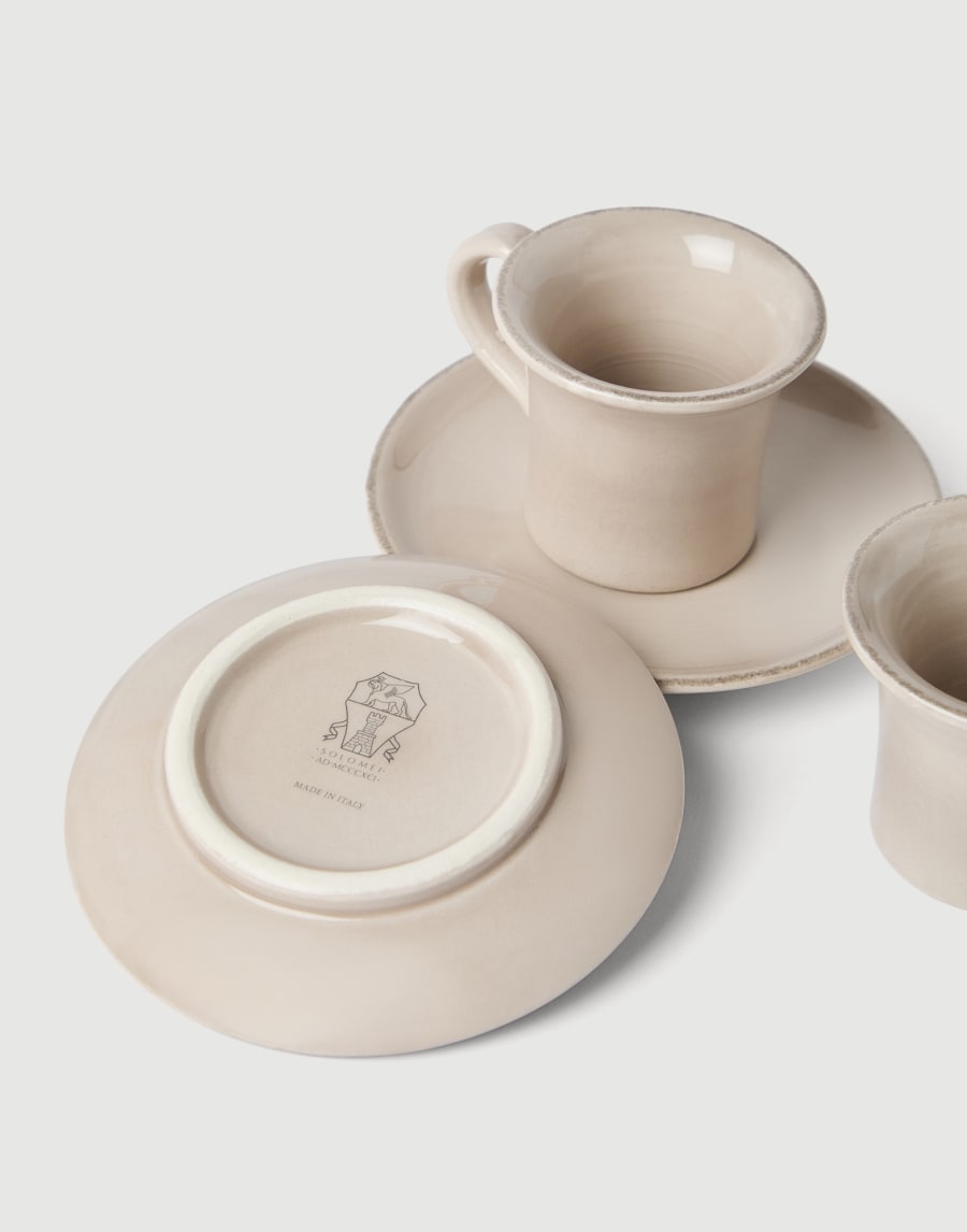 Coffee cup set Brown Lifestyle - Brunello Cucinelli