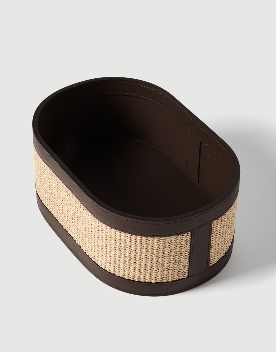 Large storage basket Rope Lifestyle - Brunello Cucinelli