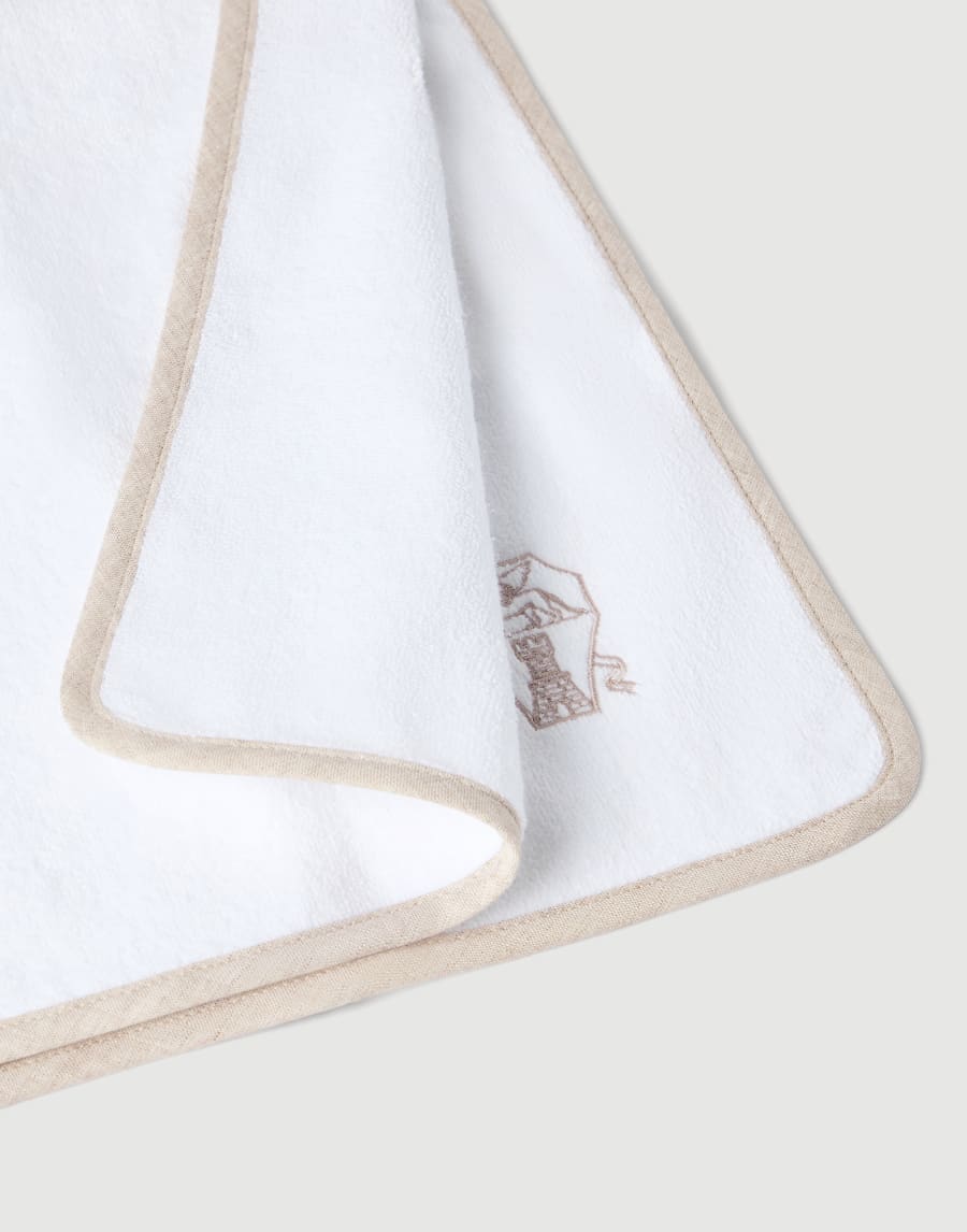 Terrycloth hand towels White Lifestyle - Brunello Cucinelli