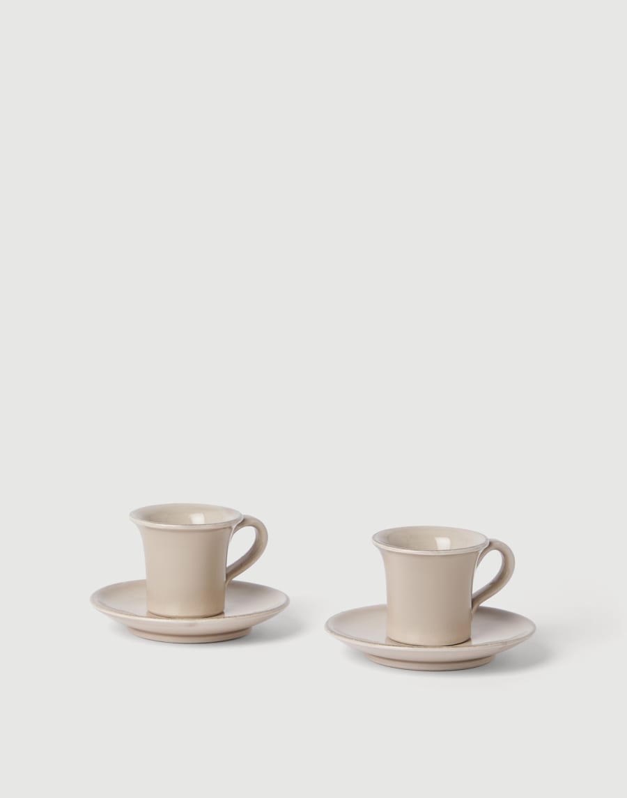 Coffee cup set Brown Lifestyle - Brunello Cucinelli